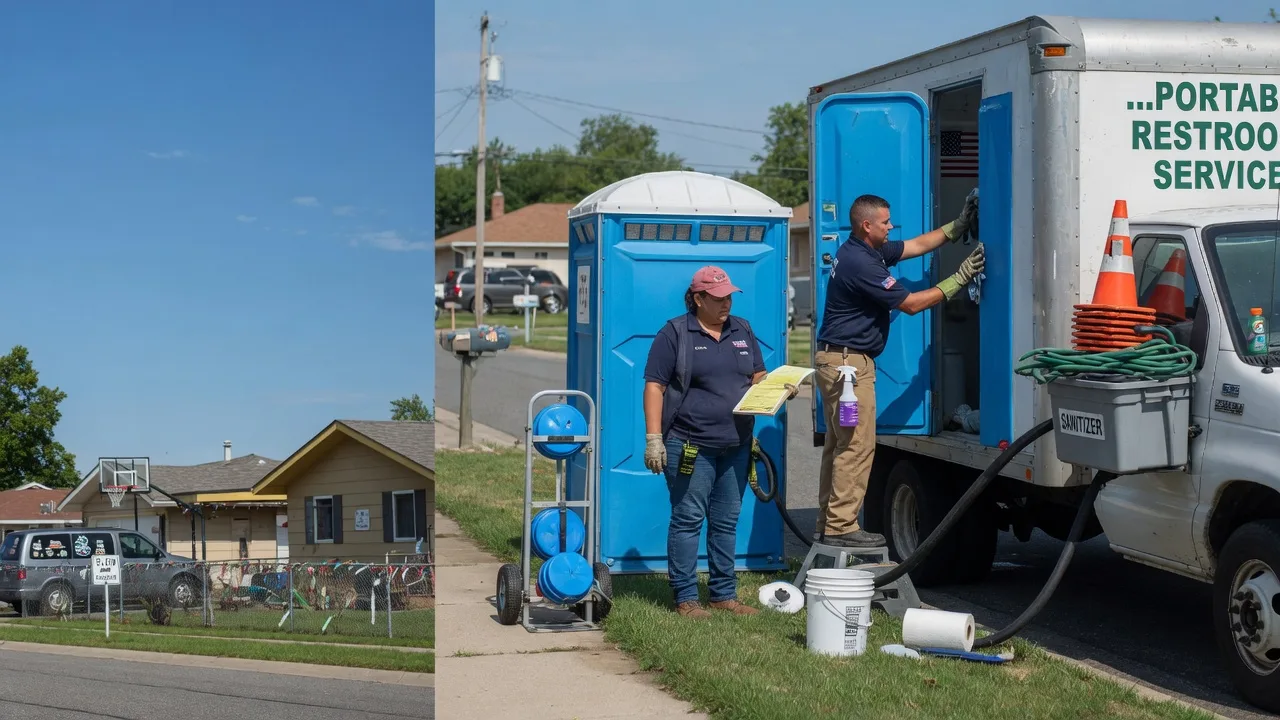 Portable Toilet Rental in Weleetka, OK near me